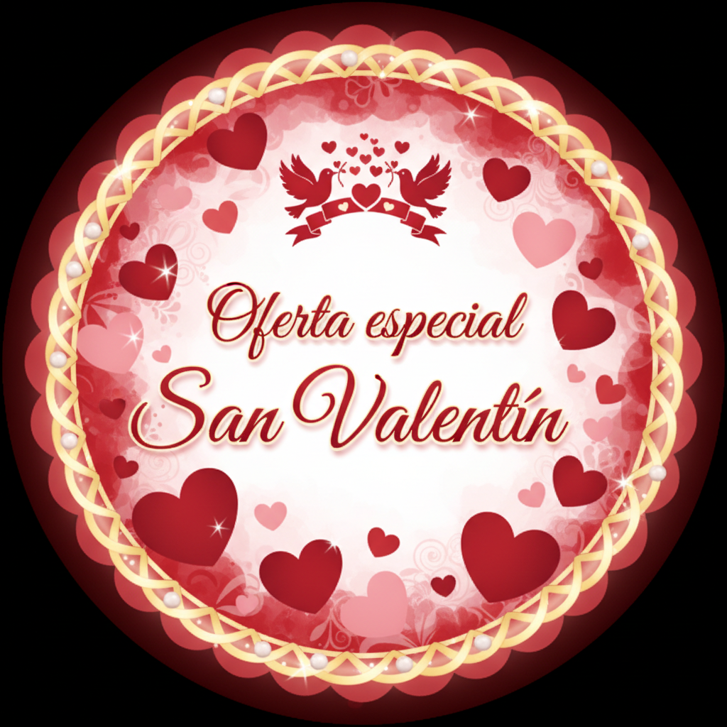 Oferta especial San Valentín